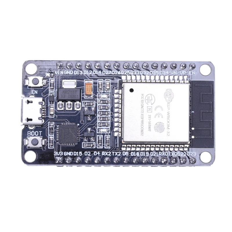 

Black CCL ESP32 Development Board WiFi+Bluetooth Dual Cores5.5*2.8CM