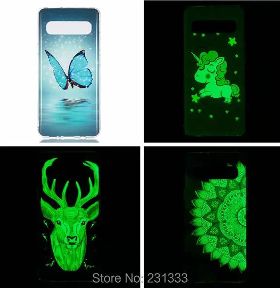 

Luminous 3D Cartoon Flower Soft TPU Case For Samsung Galaxy S10 5G M10 M20 M30 A40 A50 A70 A8S J2 CORE J4 OWL Skull Cover 1pcs