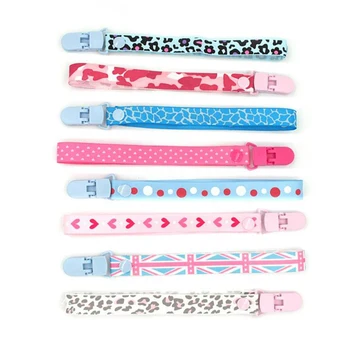 

Baby Pacifier Clip Dummy Clip Nipple Holder for Nipples Children Pacifier Chain Teether with Anti-drop Rope