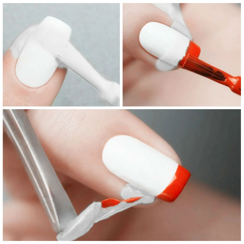 Yinikiz 1 шт. белая Защитная пленка для пальцев для дизайна ногтей, латексный гель для ухода за кожей, лак для ногтей