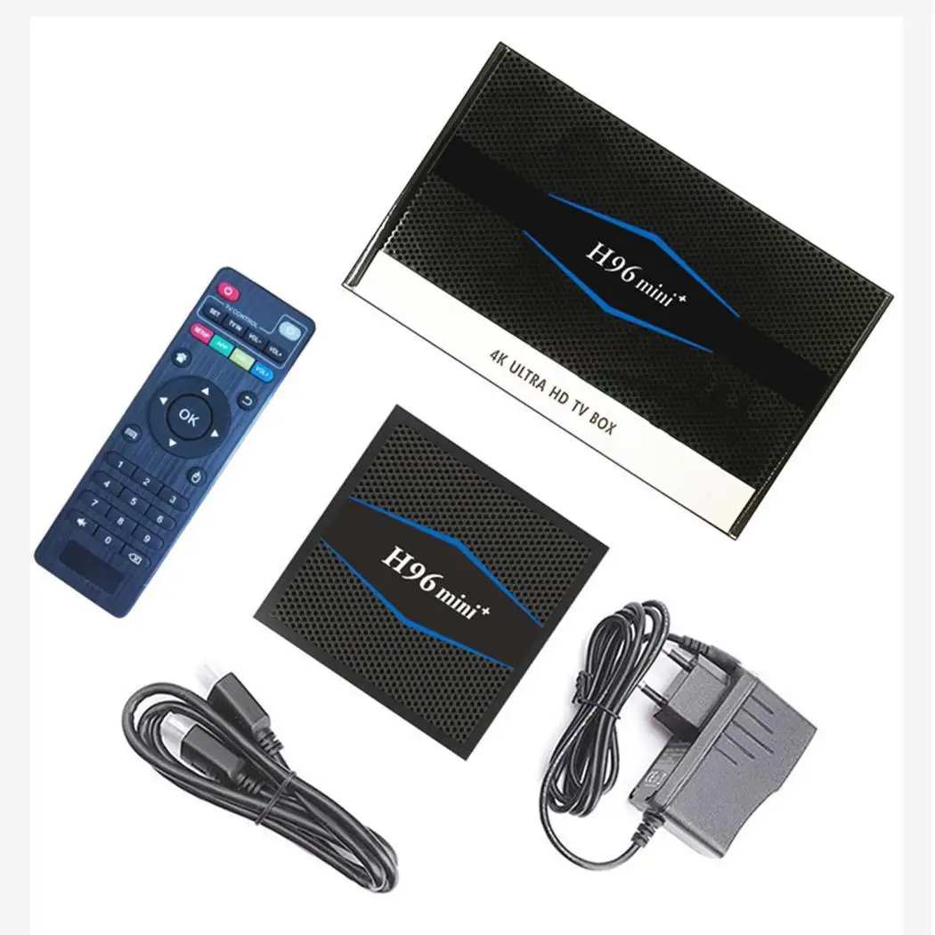 H96mini + Android7.1 Top Box S905W 4 K HD Smart инфракрасный дистанционное управление ТВ 16 г коробка 2
