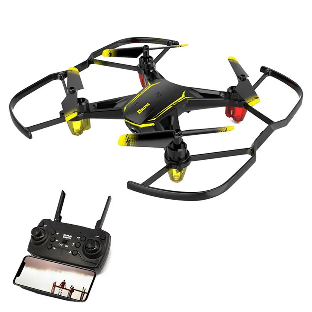

WIFI With Camera RC Helicopter Altitude Within 100 Meters Hold Mini 2.4G Outdoor, Indoor Mini Headless Drone