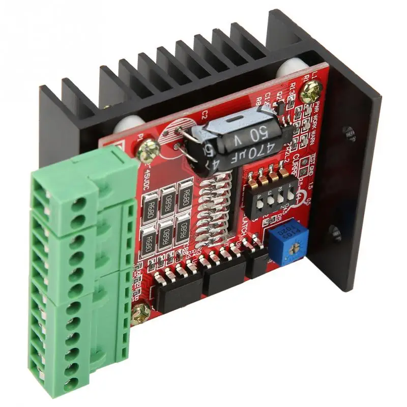 

TB6600 4A 2 Phase Stepper Motor Driver Board 16 Microstep for CNC Engraving Machine Motor Controller High Quality