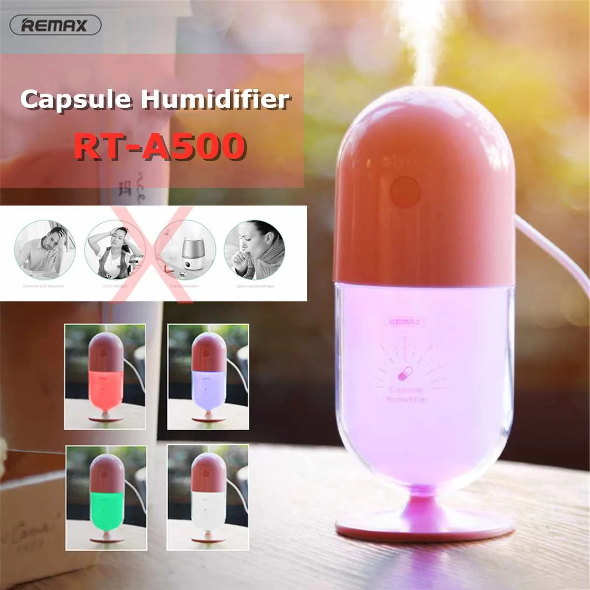 

110ML Mini Humidifier Portable USB Charging Handheld Face Steam Facial Sprayer Beauty Hydrating Ultrasonic Humidifier Mist Maker