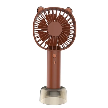 

Mini Fan 2000Mah Rechargeable Usb Fan Portable Handheld Fan 3-Speed Desktop Cooling Fan