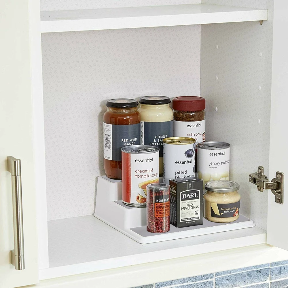 

3 Layers Organizer Storage Shelf Home Kitchen Bathroom Pantry Storage Tools Spice Jar Rack