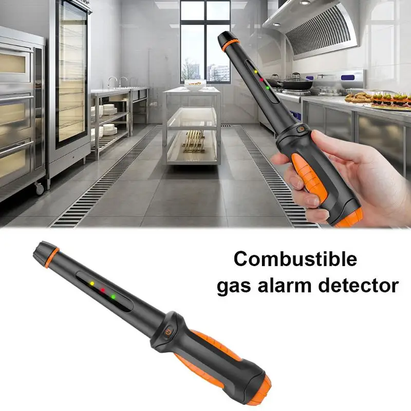 

Portable Flammable Gas Detection Pen Combustible Gas Alarm Detector Detector