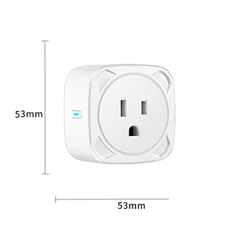 

Wifi Smart Socket Power Monitor Voice Remote Control Home Automation Plug Work With Google Home Alexa Ifttt Us Plug