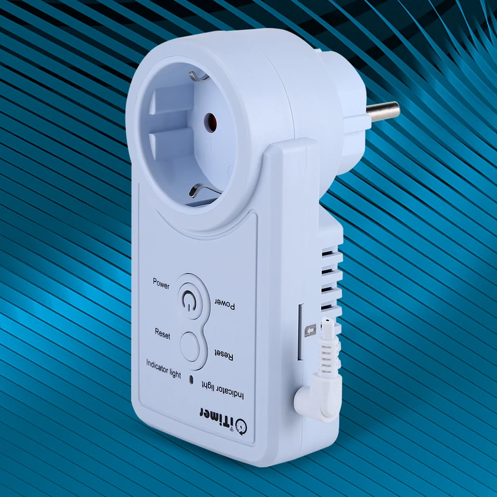

Electronics Socket Smart GSM Power Outlet Plug Socket with Temperature Sensor SMS Command Controller EU Plug