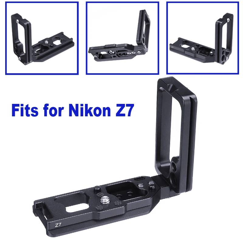 

Quick Release L Plate/Bracket Holder hand Markins Aluminum alloy Grip for PN-Z7 + LN-Z7 for Nikons Z6 & Z7 Markins Compatible
