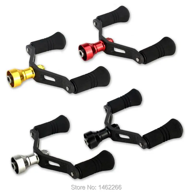 

carbon fiber Fishing reel handle EVA knob Grip Suitable for D drum wheel Modified DIY Fishing tackle tool