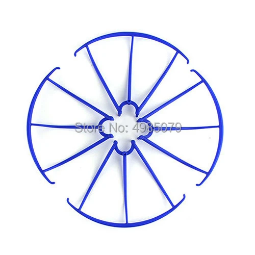 

4PCS/Set SYMA X5SW Protective Frame Spare Part Protectors Frame Rotor Blade Protection Blue Color + 4pcs Screws