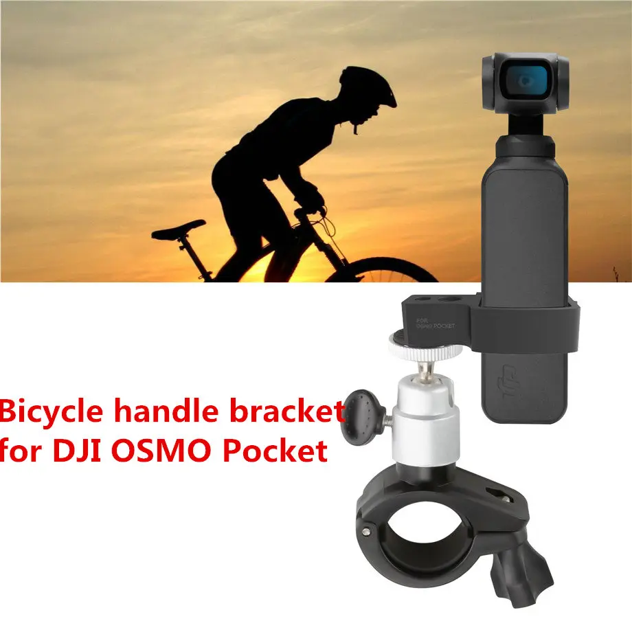 

DJI OSMO POCKET Handheld Gimbal Stabilizer Bicycle Mount Holder Bike Bracket Clamp Stander Clip for DJI OSMO POCKET