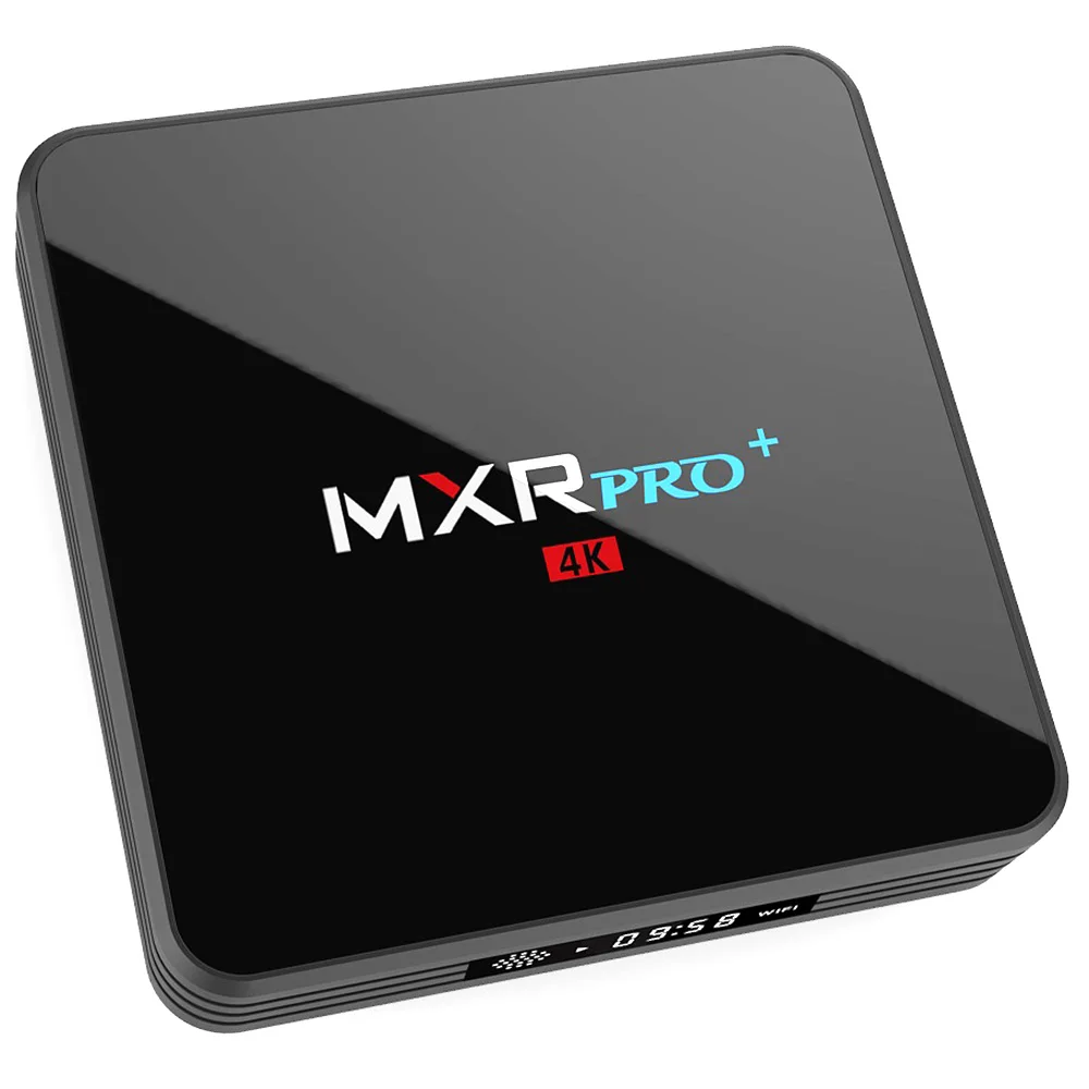 MXR Pro+ Smart TV Box RK3328 quad-core ARM Cortex-A53 4GB RAM 32GB ROM 2.4G+5G WiFi BT4.0 Set Top Box100Mbps 4K VP9 Media Player