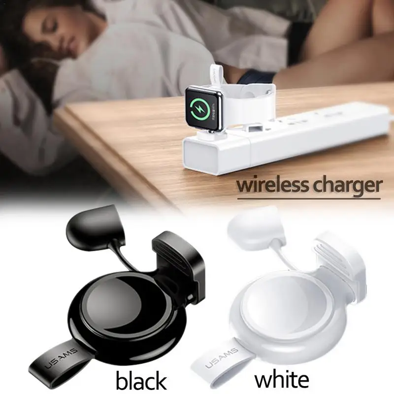 

USAMS Potable Wireless Charger For Iwatch Apple Watch 1/2/3/4 Watch Charging Cable Wireless Chargeing Accessories