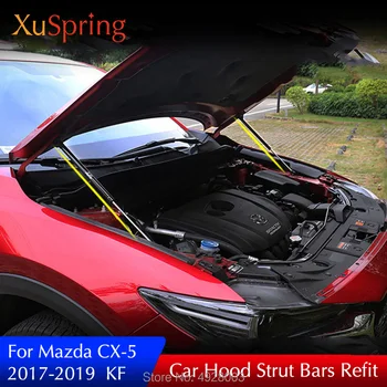 

For 2017 2018 2019 Mazda CX-5 CX5 KF Refit Support Bracket Front Bonnet Cover Hydraulic Rod Strut Spring Shock Bar Car-styling