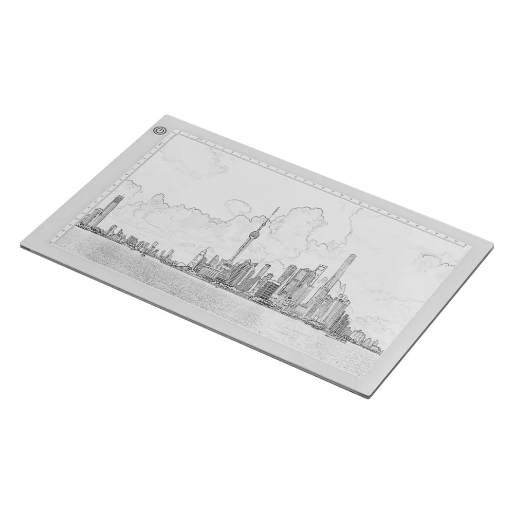 A4 LED Light Pad Box Tracer доска для рисования копировальная 5 мм ультратонкий цифровой