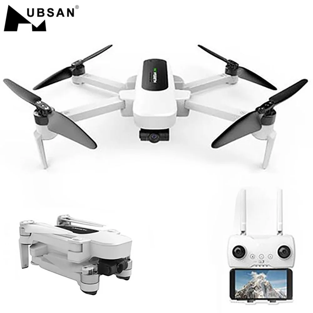 Hubsan H117S Zino gps 5 8 Г 1 км FPV с 4 K UHD Камера 3 осное Радиоуправляемый Дрон квадракоптер uav