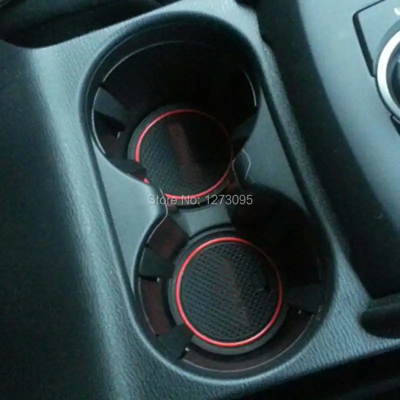 For Mazda CX-5 17-18 Non-slip Car Interior Door Slot Rubber Cup Holder Pad Mat