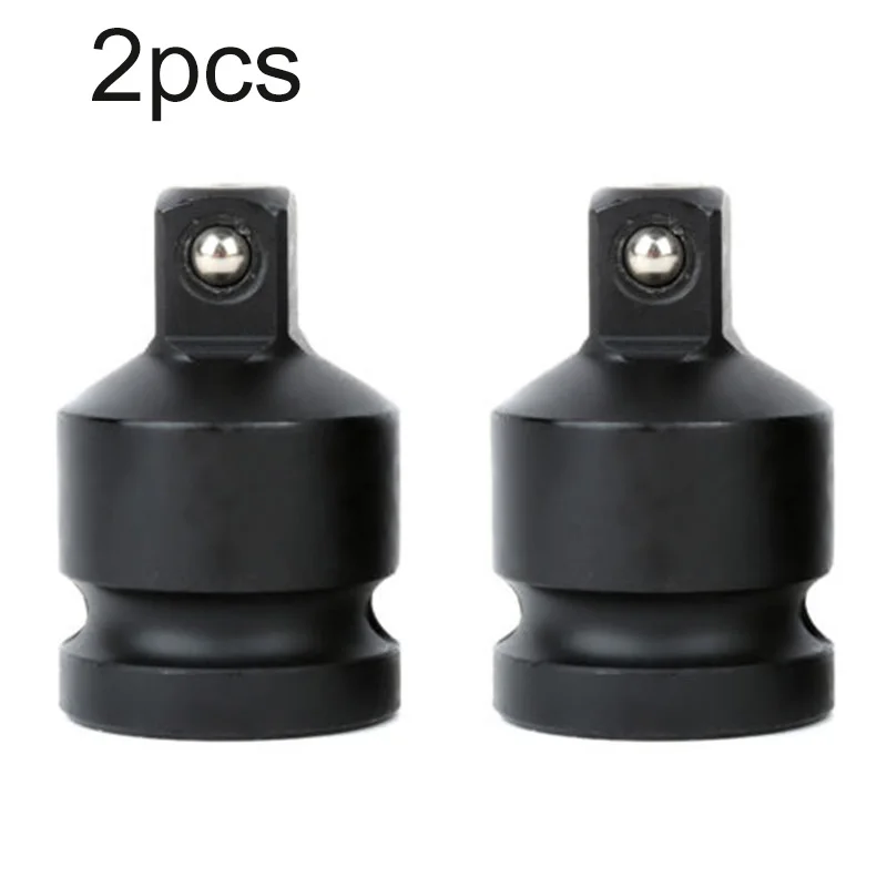 

2pcs 1/2 to 3/8 Pneumatic Sleeve Adapter Head Adapter Impact Socket Reducer