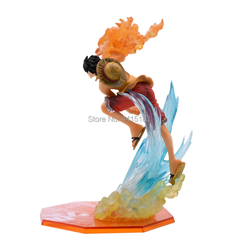 Anime One Piece Monkey D Luffy Fire Battle Ver PVC Action Figure Doll Collectible Model Baby Toy Christmas Gift For Children Anime One Piece Monkey D Luffy Fire Battle Ver PVC Action Figure Doll Collectible Model Baby Toy Christmas Gift For Children