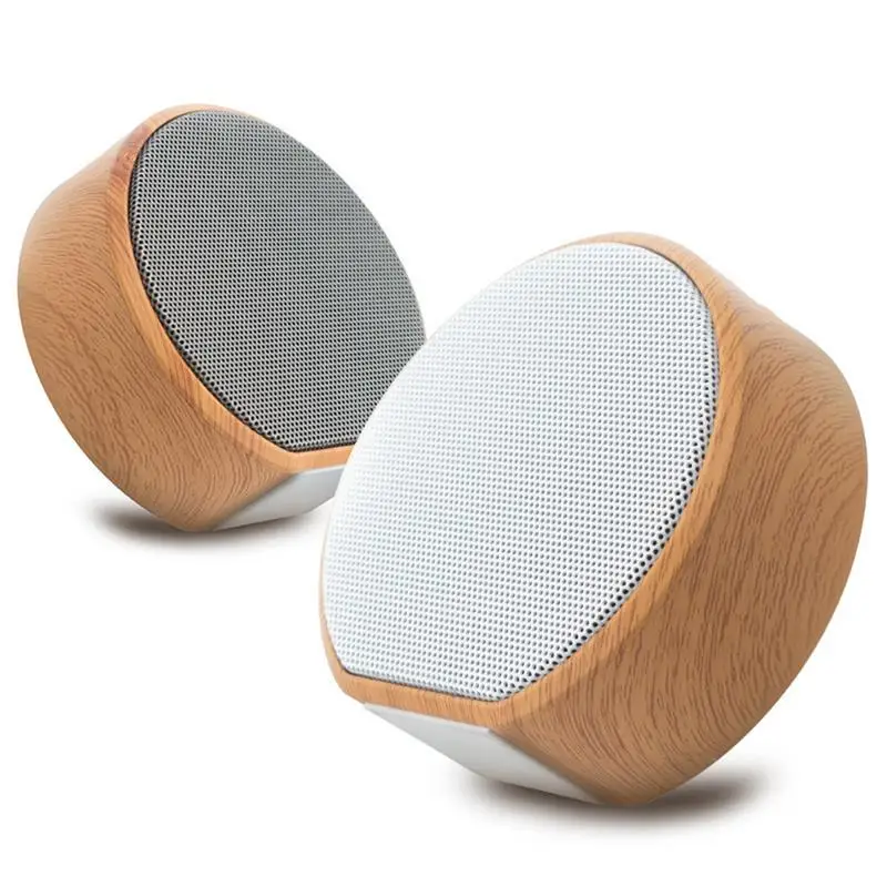 Ретро дерево Bluetooth 4 2 динамик Портативный Магнит стерео беспроводной автомобиль