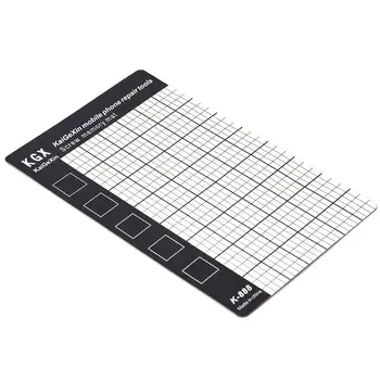 

1PC Magnetic Screw Mat Memory Chart Work Pad Mobile Phone Repair Tools 145 X 90mm Palm Size