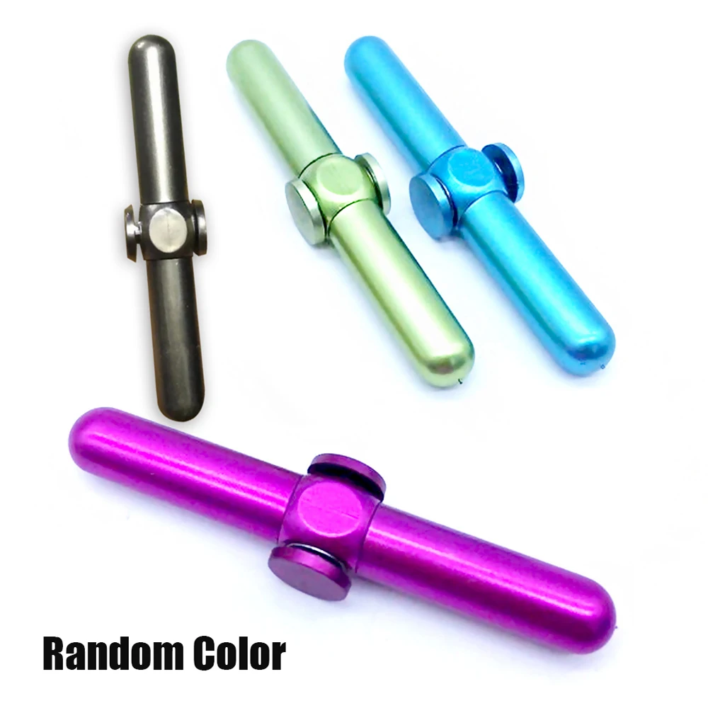 

NEW Finger Tip Revolving Pen Hand Fidget Pen Spinner Fidget Toys Metal Spinning Pen Anxiety Stress Relief Toys Random Color