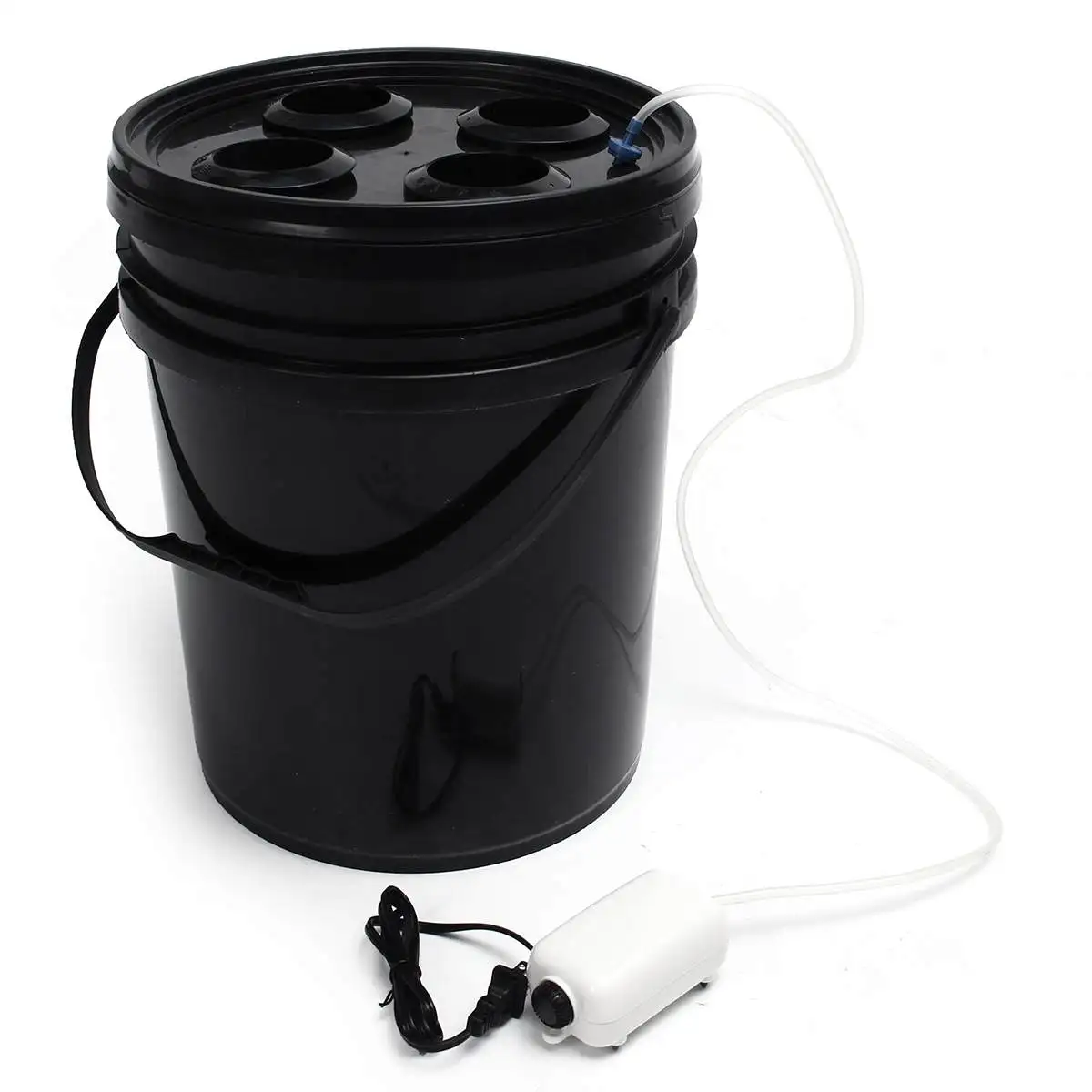 110V Hydroponic System Nursery Pot Garden Indoor Planter Barrel Soilless Seedling Vegetable Flower Grow Kit Adjustable Oxygen 110V Hydroponic System Nursery Pot Garden Indoor Planter Barrel Soilless Seedling Vegetable Flower Grow Kit Adjustable Oxygen