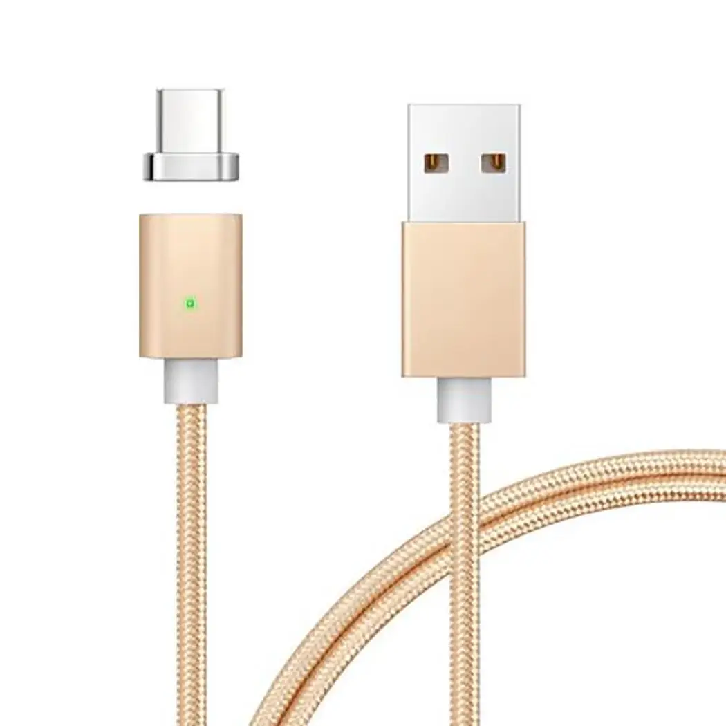 

Micro USB Type C Magnetic 2.4A Fast Charging 1M Cable 5V/2.4A Interface Port E04 Magnetic Charger USB Cable For