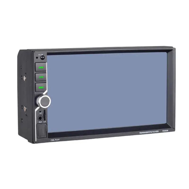

Universal DC12V 1080P 7-inch 2DIN Car Multimedia Player Steering Wheel Control FM Radio Bluetooth Hands-free Calls