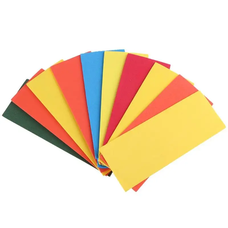 

10pcs 2mm Colored Fly Fishing Foam Sheets 10 Colors Fly Tying Material 2mm thick foam sheets for fly fishing 160 x 60 x 2mm/6.30