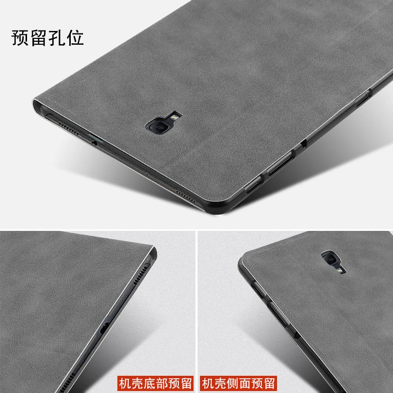 Чехол подставка из искусственной кожи для Samsung Galaxy Tab A 10 5 SM T590 T595 A2 &quotзащитный