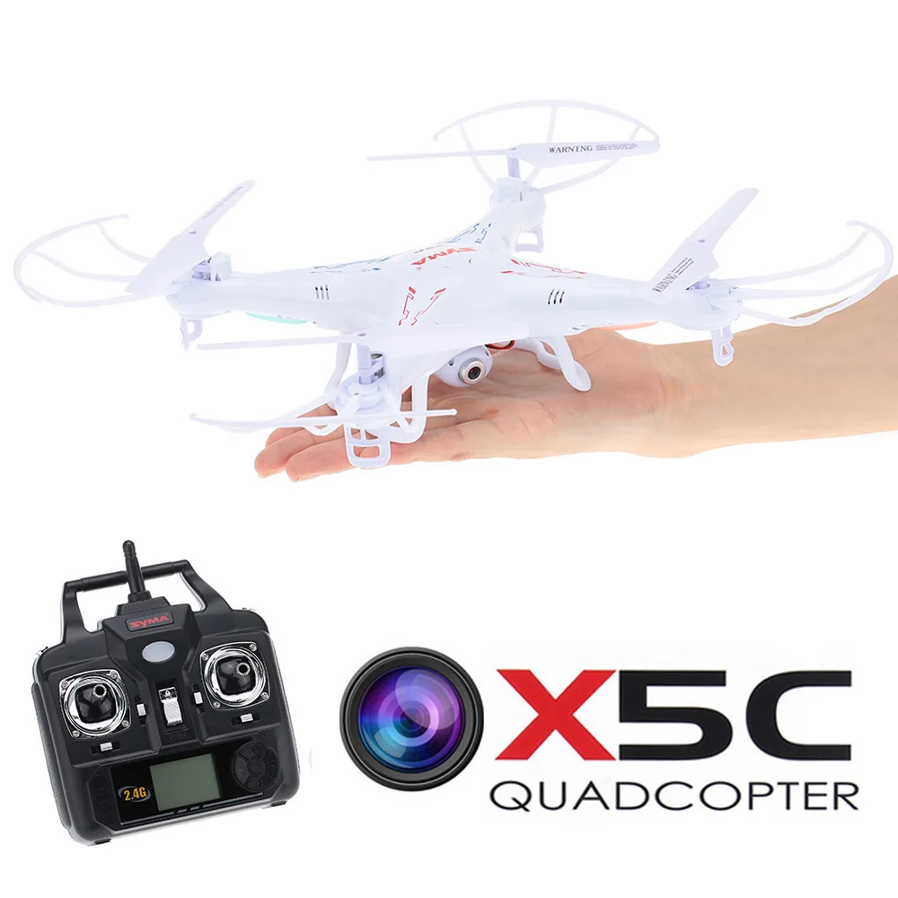 100% Original SYMA X5C (Upgrade Version) RC Drone With 2MP HD Camera 6-Axis RC Quadcopter Helicopter X5C Dron With Camera