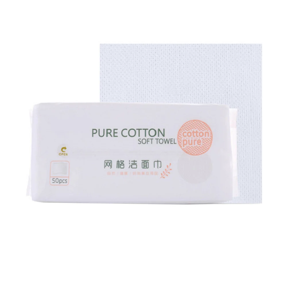

60Pcs/Bag Facial Cotton Pads Cleaning Nail Polish Remover Cosmetic Tissue Makeup