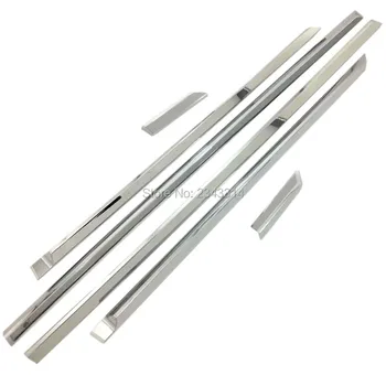 

For Volvo S90 2018 2019 ABS Car Trim Strip Chrome Trim Strip Car Moulding Trim Strip Door Cover Sticker Car Styling Accessory