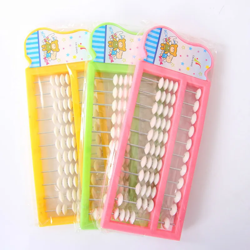 

Montessori Educational Toys Children Pupil Calculation Kid Table Math Arithmetic Two Grade 13 Pearl An Solid Abacus For Teaching