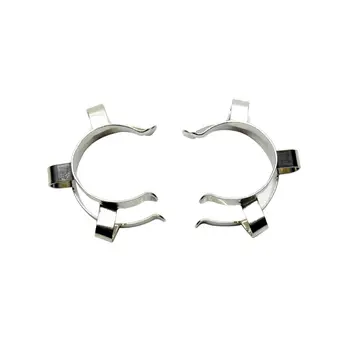 

2 Pcs 45#,Metal Clip,Keck Clamp,For 45/40,45/50 Glass Ground Joint