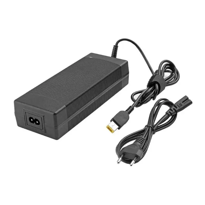 20 V 4.5A квадратный Порты и разъёмы Питание адаптер Зарядное устройство для lenovo