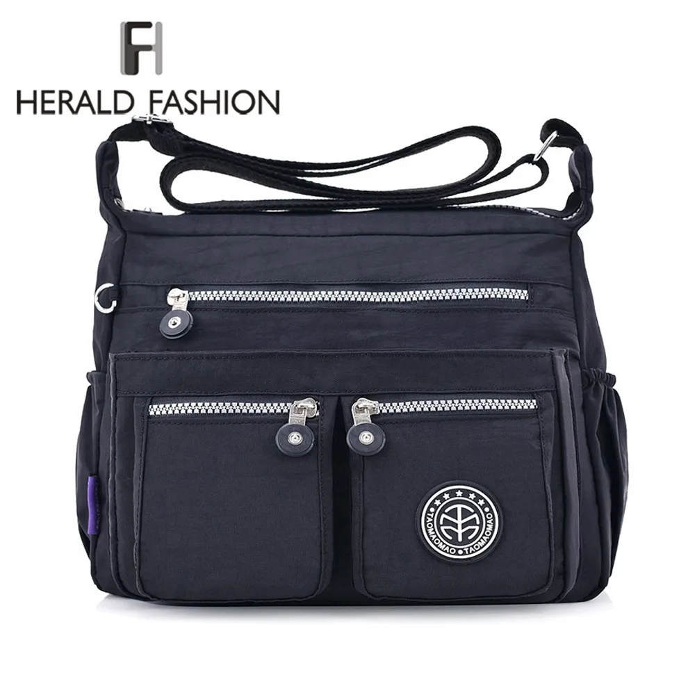 Bolsas de Ombro Femininas de Ombro Herald Moda Feminina Mensageiro Bolsas Marcas Famosas Designer Senhoras Crossbody Bolsa Sac