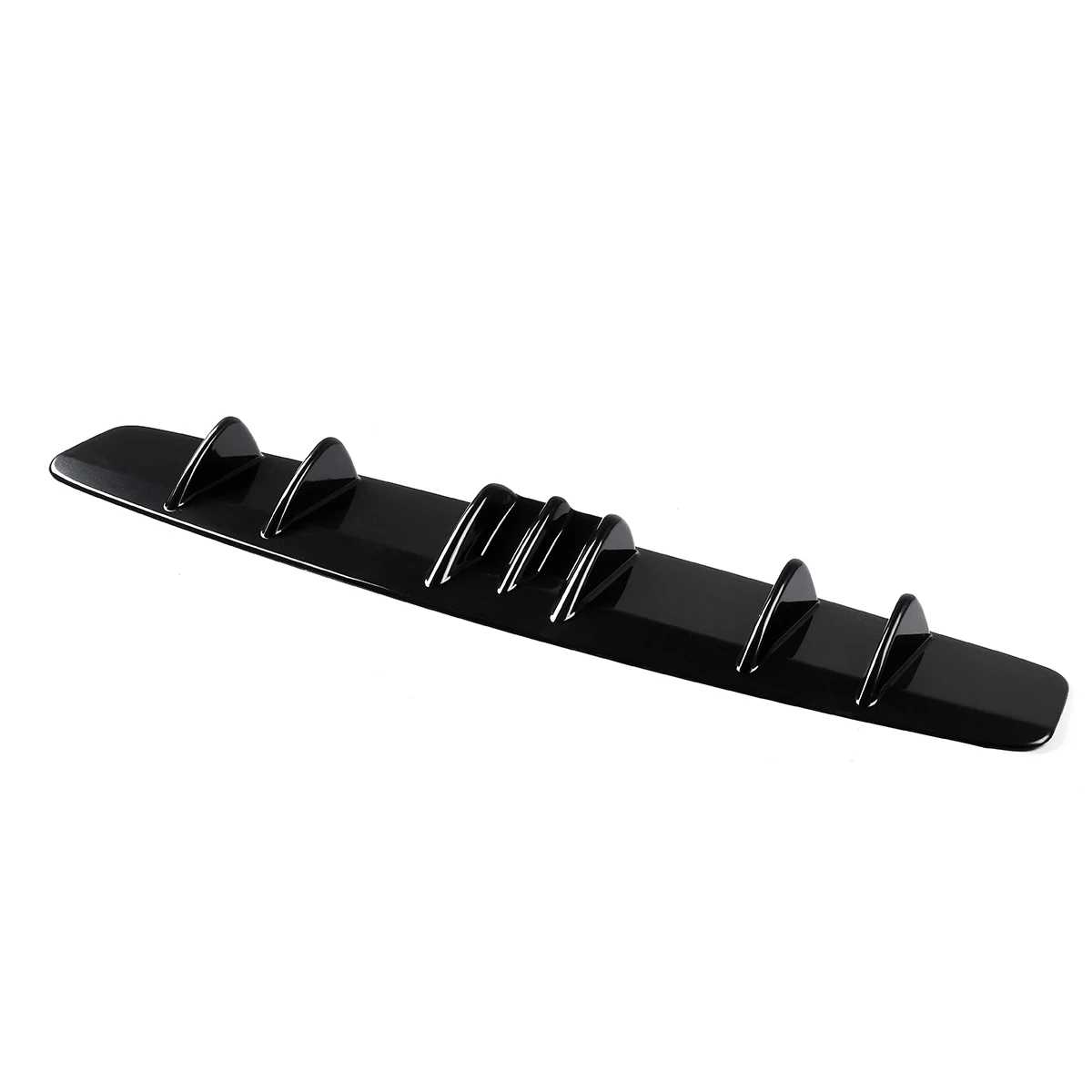 84cm Shark Fin Style Universal Car Rear Bumper Splitter Lip Diffuser Splitters Protector Spoiler Lip For BMW For Benz For Audi