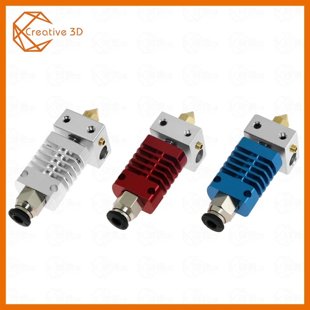 

3D Printer Parts Full Metal J-head Hotend Extruder Kit CR8/CR10 For CR-10 CR-10S 3D V6 Bowden Extruder 1.75/0.4MM Nozzle