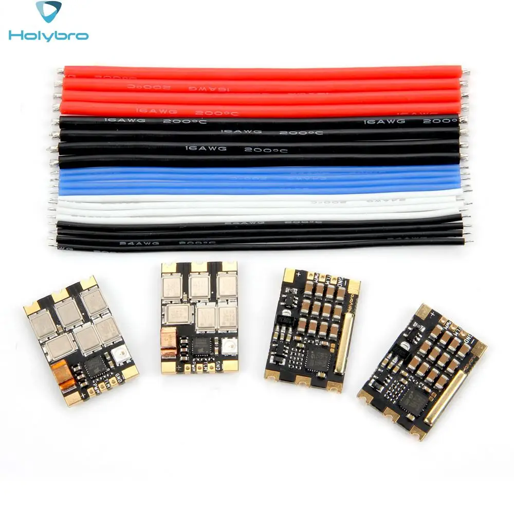 4 шт. Holybro Tekko32 F3 металла ESC 65A BLheli_32 DShot1200 3-6 S ESC w/F3 MCU и светодио дный для модели RC ЗАПАСНЫЕ ЧАСТИ DIY Асса