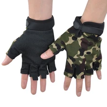 Anti-Slip Silicon Gloves for Men's Outdoor Sports Fitness Mountaineering Bike Bicycle Riding Military enthusiasts Gloves P30