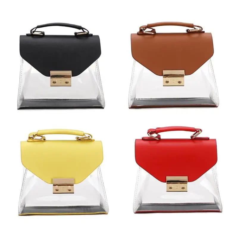 

Transparent Shoulder Handbags Women Small Crossbody Casual Messenger Bags