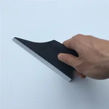 100 шт/партия мягкая Автомобильная виниловая пленка пластиковая резиновая Рыбка Форма скребок Воздушный Пузырь Удаление клея оконный скребок тонировка инструмент