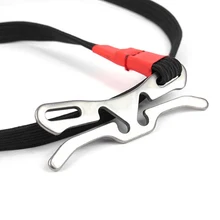 Тактический медицинский жгут для выхода на природу походный аварийно-спасательный инструмент для выживания эластичный канат 103 см растягивается 260 м с металлическим клифом