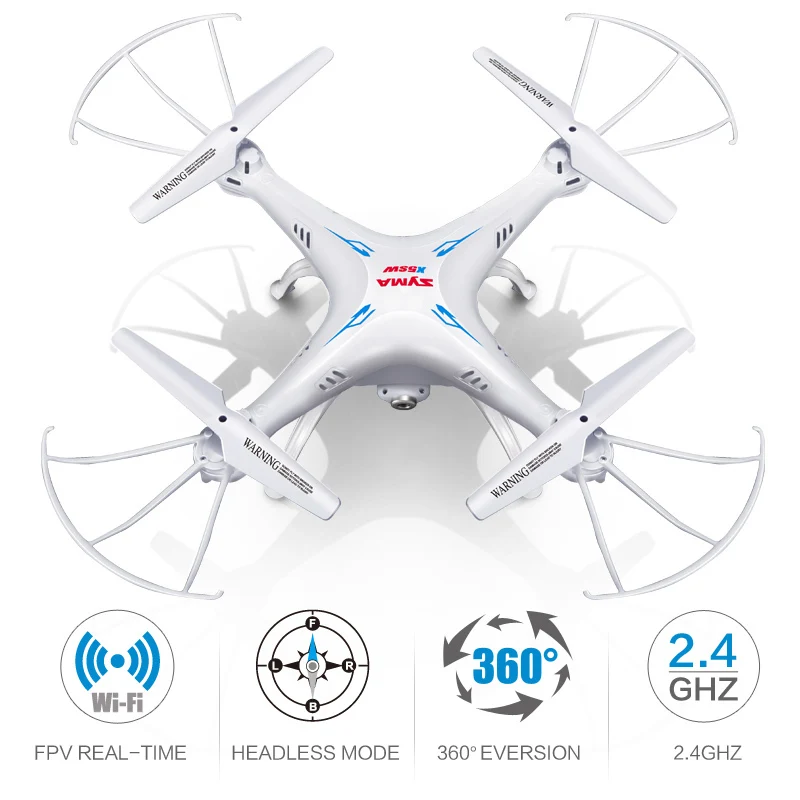 SYMA X5SW Drone with WiFi Camera Real-time Transmit FPV Quadcopter (X5C Upgrade) HD Camera Dron 2.4G 4CH RC Helicopter