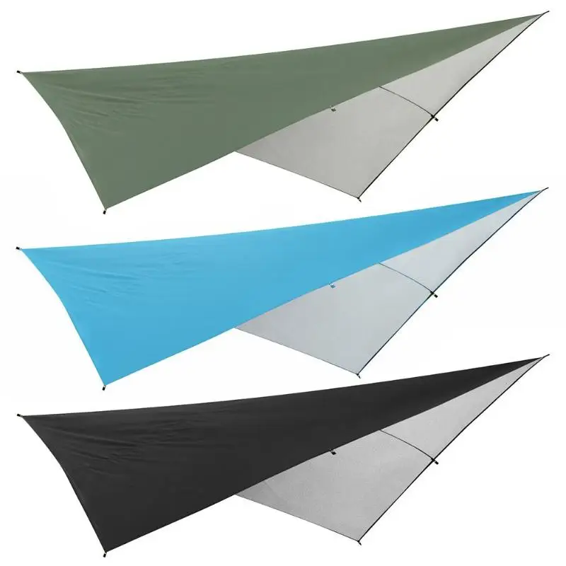 

290x290x2cm Beach Sun Shelter Tarp Tent Shade Waterproof Ultralight UV Garden Awning fold Outdoor Sports Awning Tarp for Camping