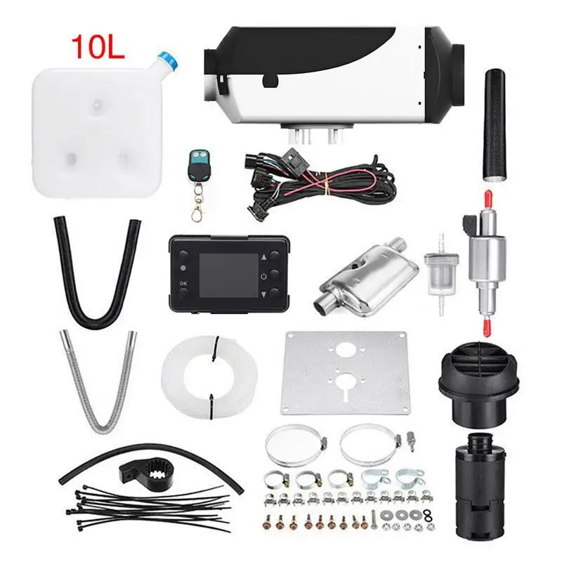 

Car Heater 5KW 12V/24V Air Diesels Heater Parking Heater With LCD Monitor Remote Control For RV Motorhome Trailer Trucks Boats